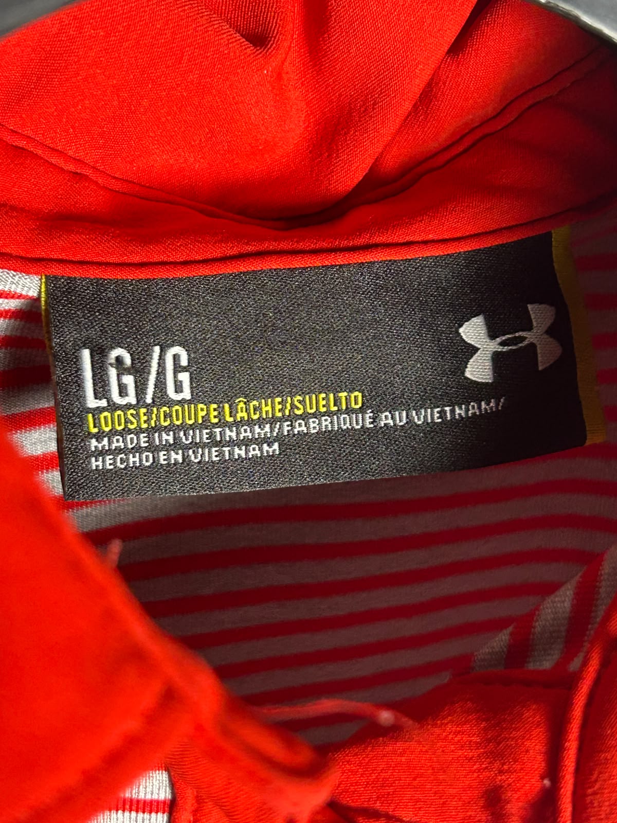 Under Armour Red Polo - LG