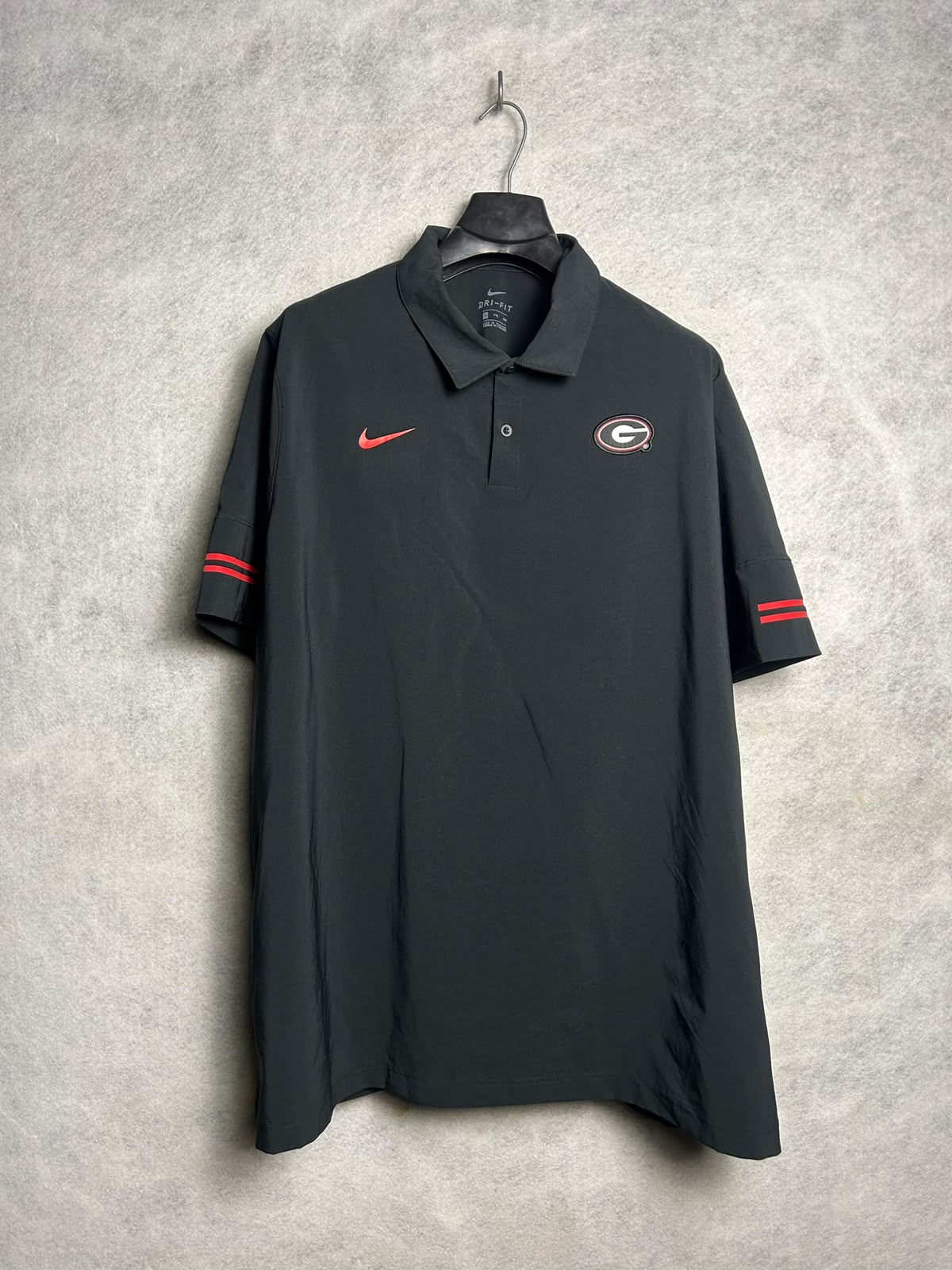 Nike Dri Fit Black Polo - XXL