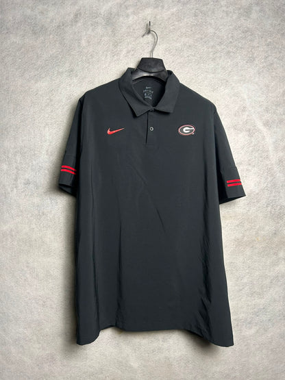 Nike Dri Fit Black Polo - XXL