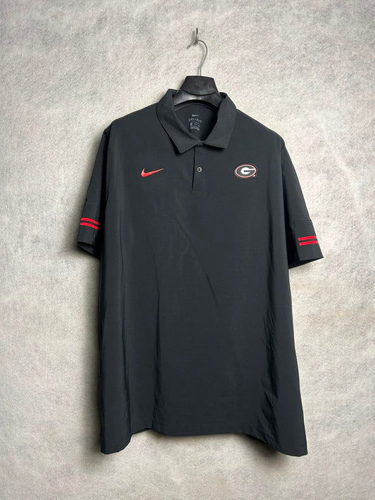 Nike Dri Fit Black Polo - XXL