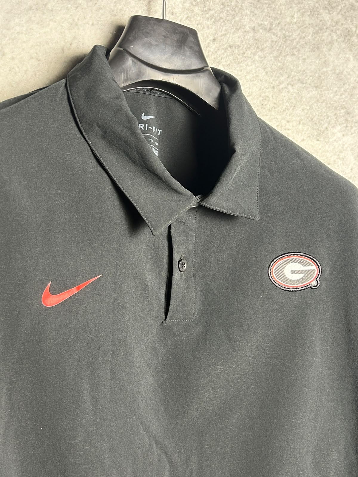 Nike Dri Fit Black Polo - XXL