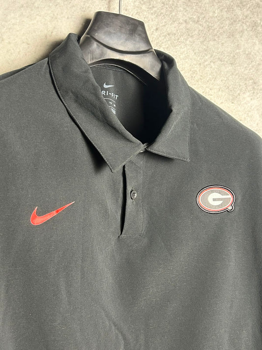 Nike Dri Fit Black Polo - XXL