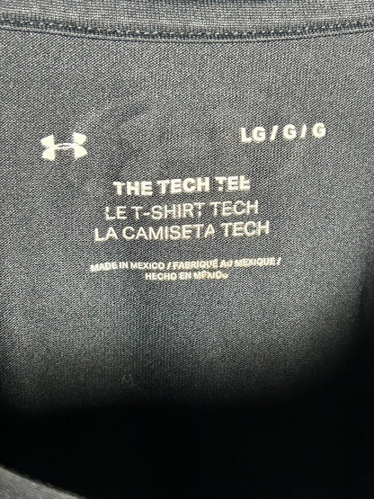 Under Armour The Tech Tee Black Round Neck - LG