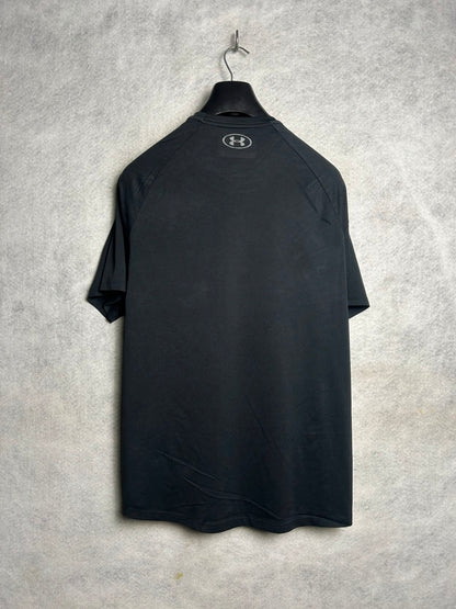 Under Armour The Tech Tee Black Round Neck - LG