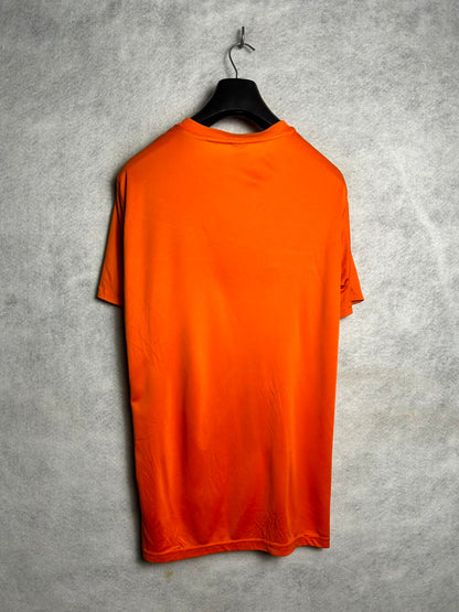 Nike Big Logo T90 Orange Round Neck - Medium