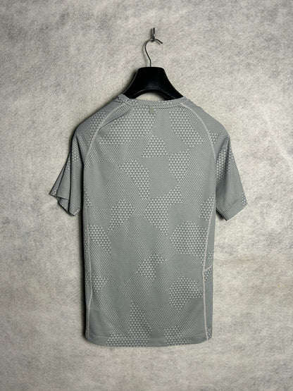 Nike Dri Fit Grey Round Neck - Medium