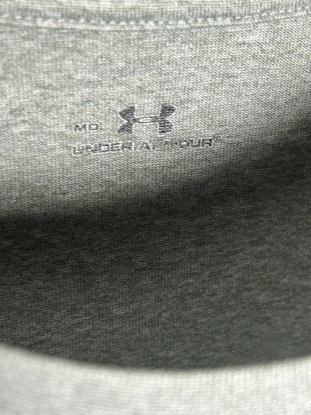 Under Armour Big Logo Grey Round Neck - Medium