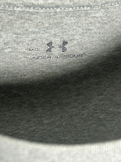 Under Armour Big Logo Grey Round Neck - Medium