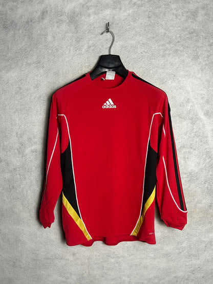 Adidas Climacool Red Round Neck Full Sleeves - Medium