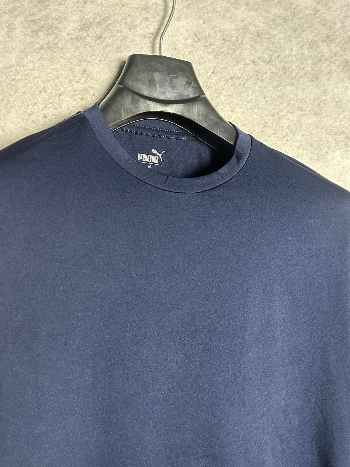 Puma Blue Round Neck Full Sleeves - Medium