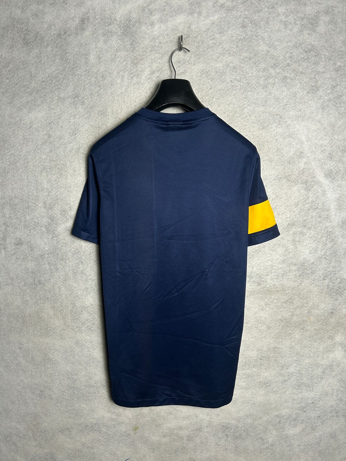 Nike Dri Fit Blue And Yellow V Neck - Medium