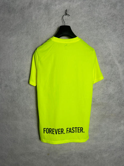 Puma Big Logo Neon Round Neck - Small