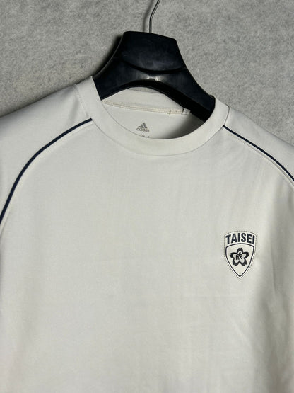 Adidas Taisei White Round Neck - Medium