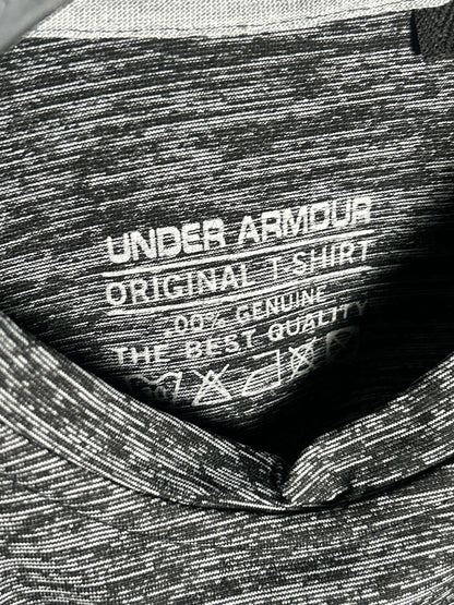 Under Armour Big Logo Grey Round Neck - Small