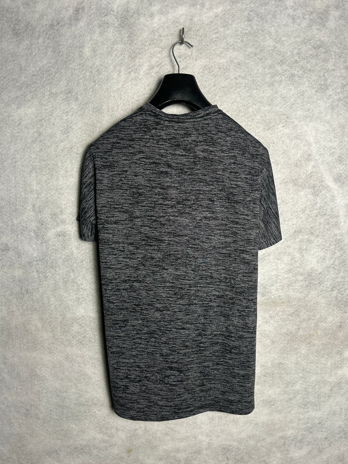 Under Armour Big Logo Grey Round Neck - Small