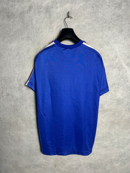 Adidas Big Logo Blue Round Neck - Large