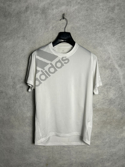 Adidas Aeroready Freelift White Round Neck - Medium