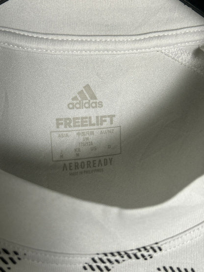 Adidas Aeroready Freelift White Round Neck - Medium