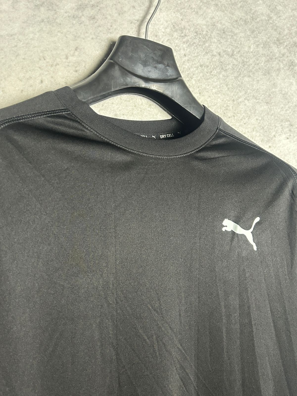 Puma Black Full Sleeves Round Neck - Medium