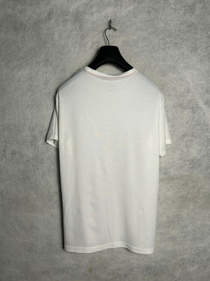 Puma Printed White Round Neck - XL