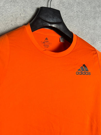 Adidas Running Orange Round Neck - Medium