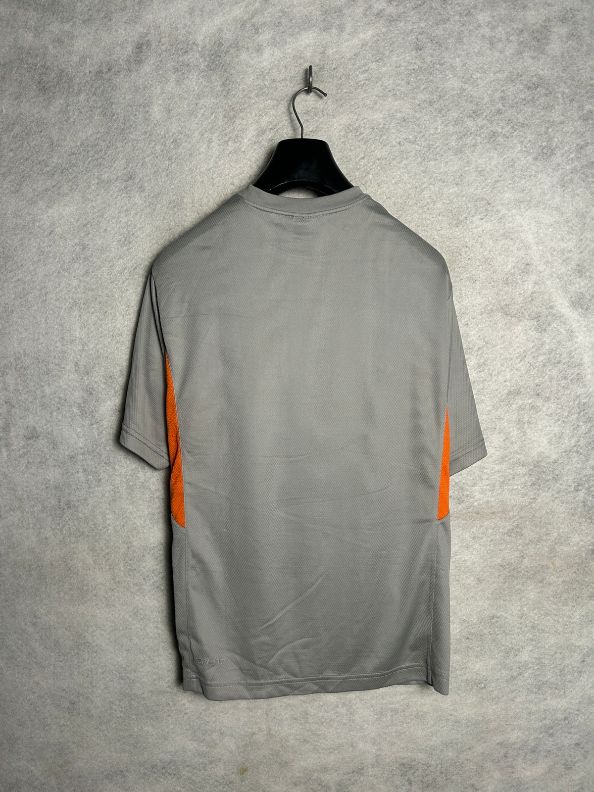 Nike Dri Fit Grey Round Neck - Large
