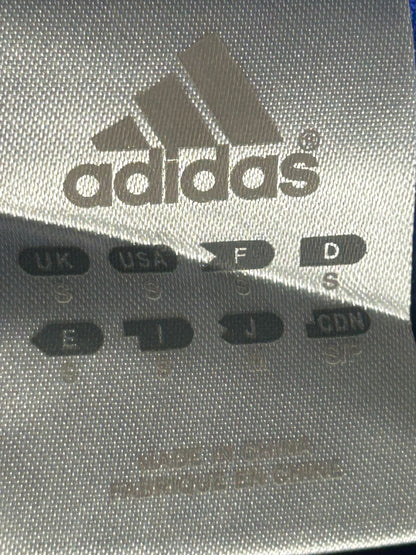 Adidas Yokohama Marathon Big Logo Blue Round Neck - Small
