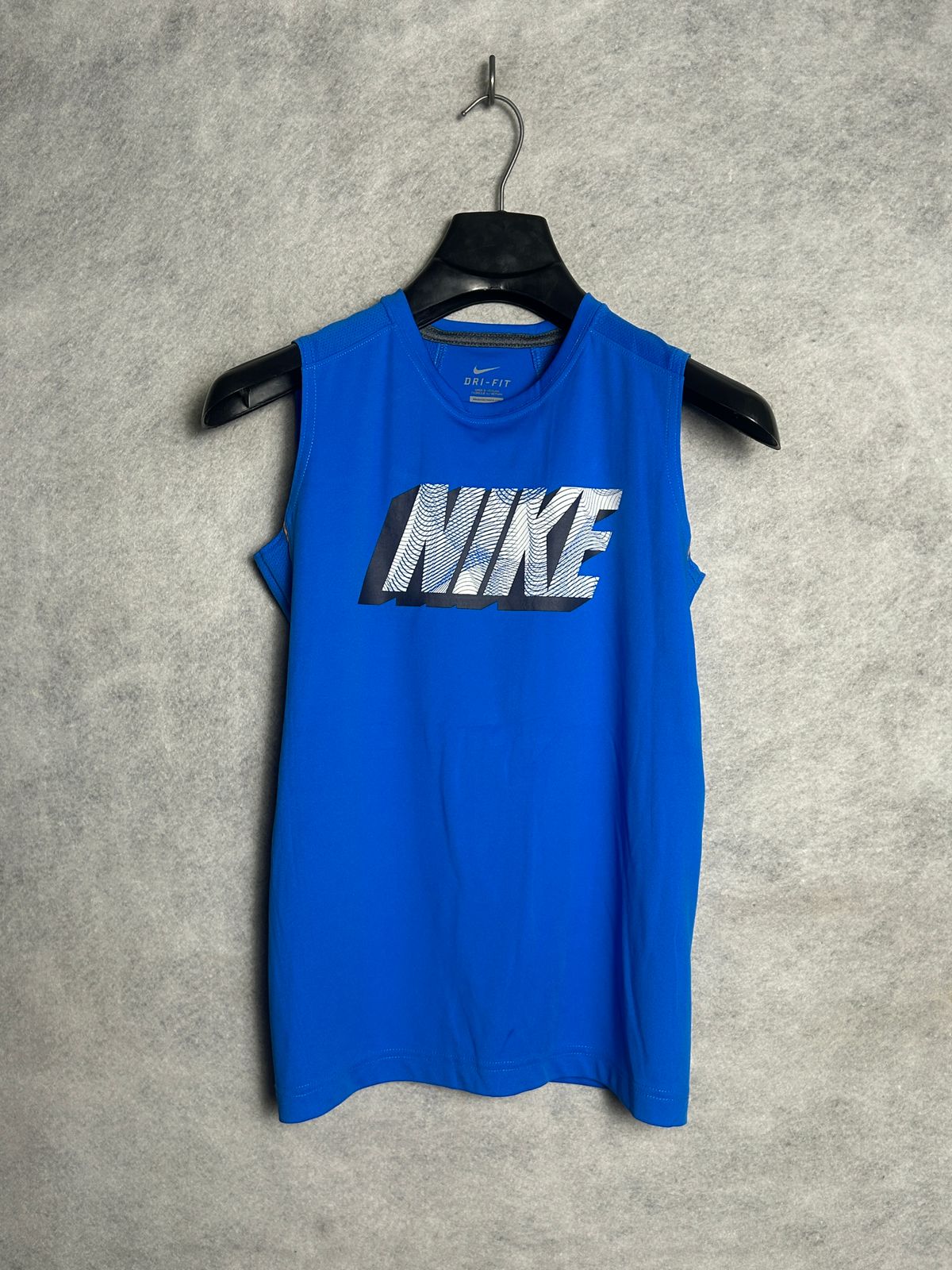 Nike Big Logo Dri Fit Blue - Medium