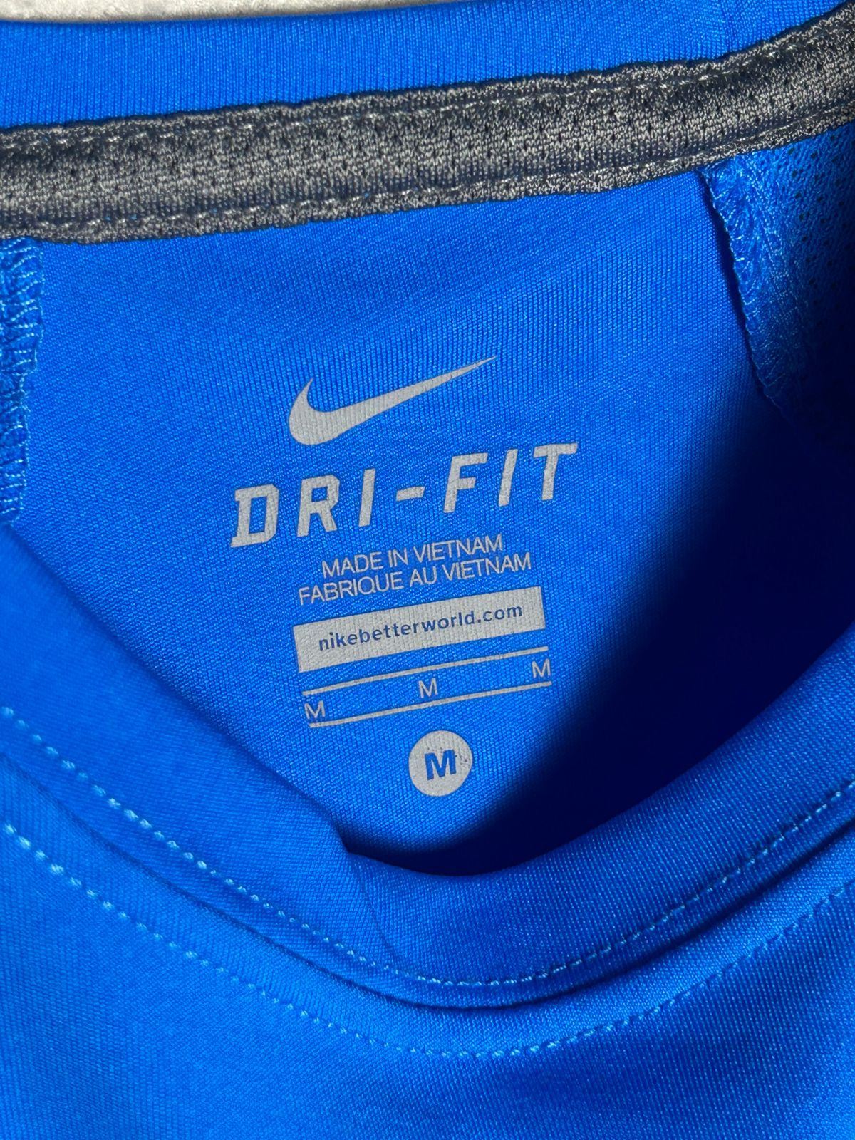 Nike Big Logo Dri Fit Blue - Medium