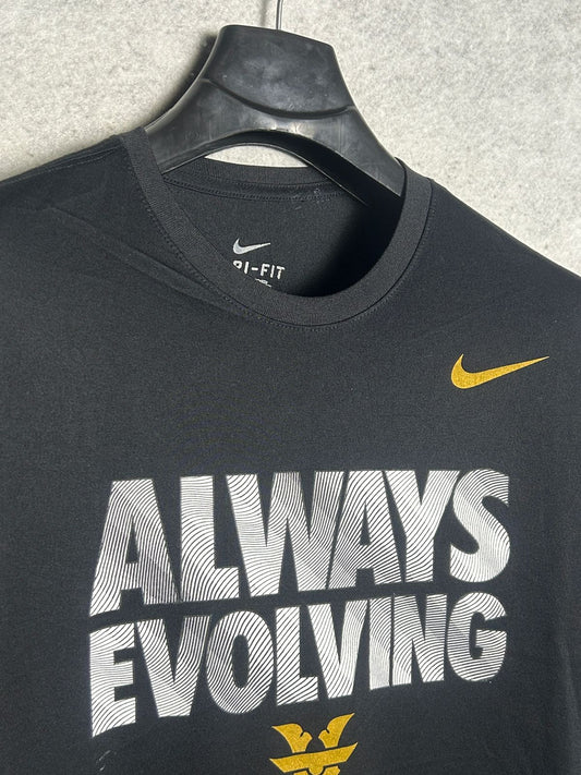 Nike Dri Fit Always Wvolving Black Round Neck - XL