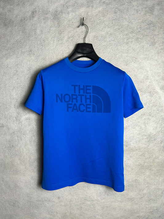 The North Face Big Logo Round Neck Blue - Small