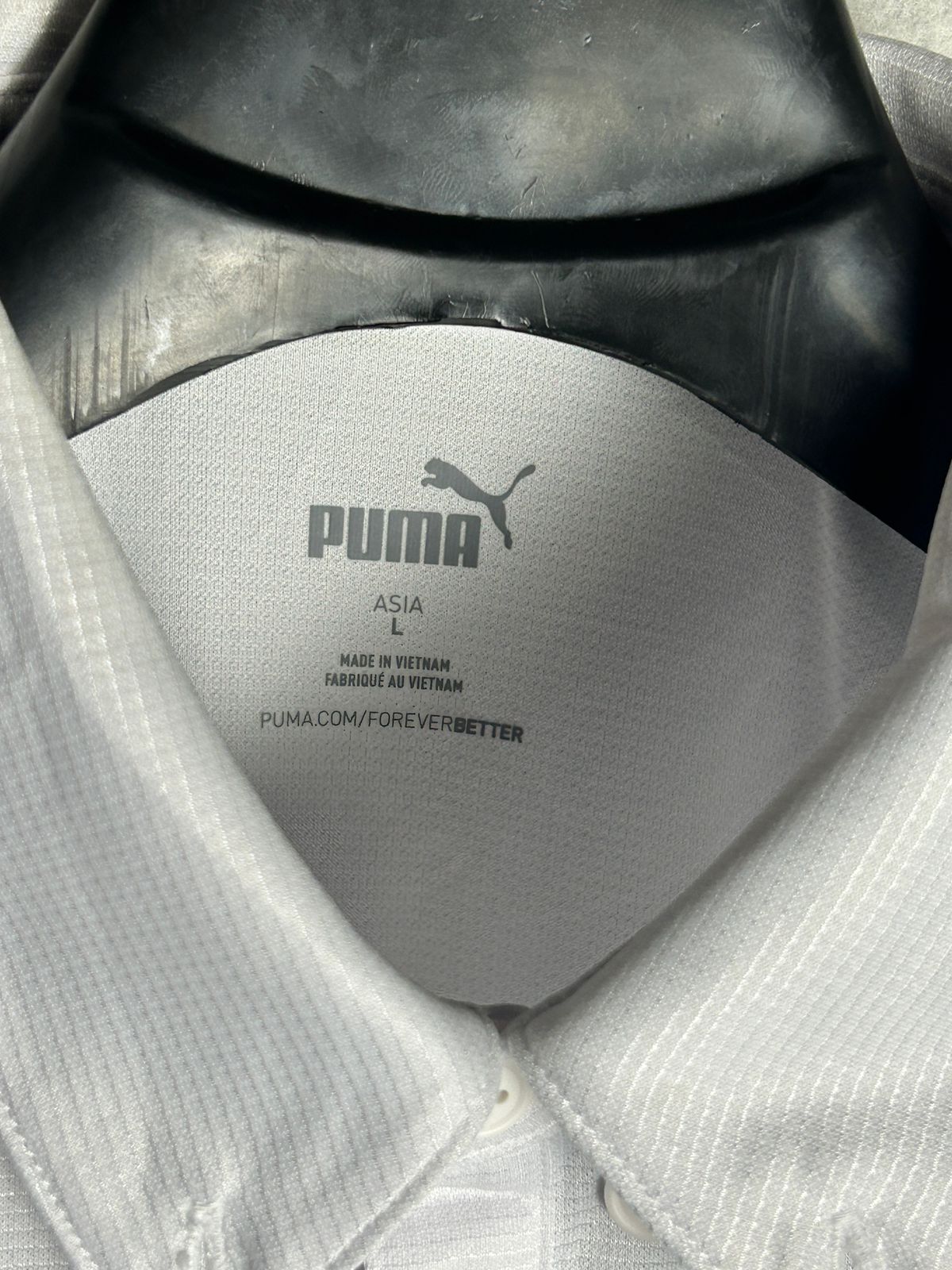 Puma White Polo - Large