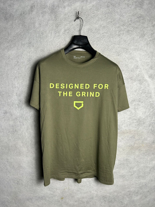 Under Armour Army Green Round Neck - Medium