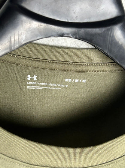 Under Armour Army Green Round Neck - Medium
