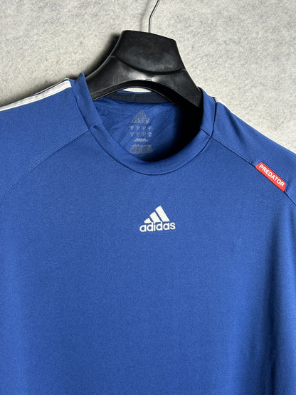 Adidas Blue Round Neck - Small