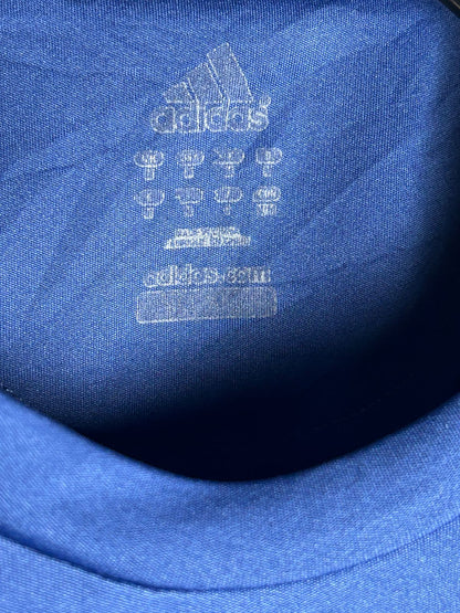 Adidas Blue Round Neck - Small