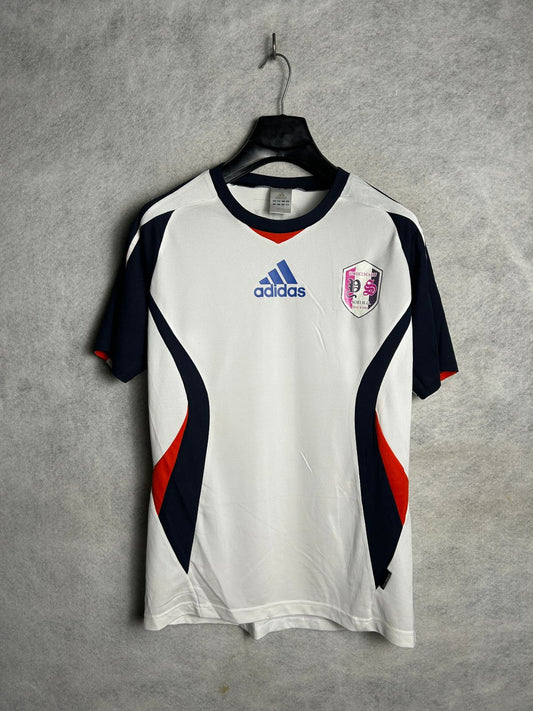 Adidas White Round Neck - Large