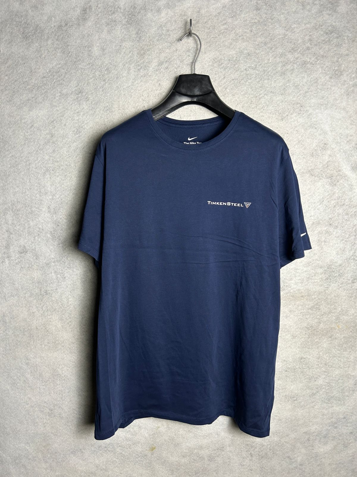 The Nike Tee Dri Fit Blue Round Neck - XL