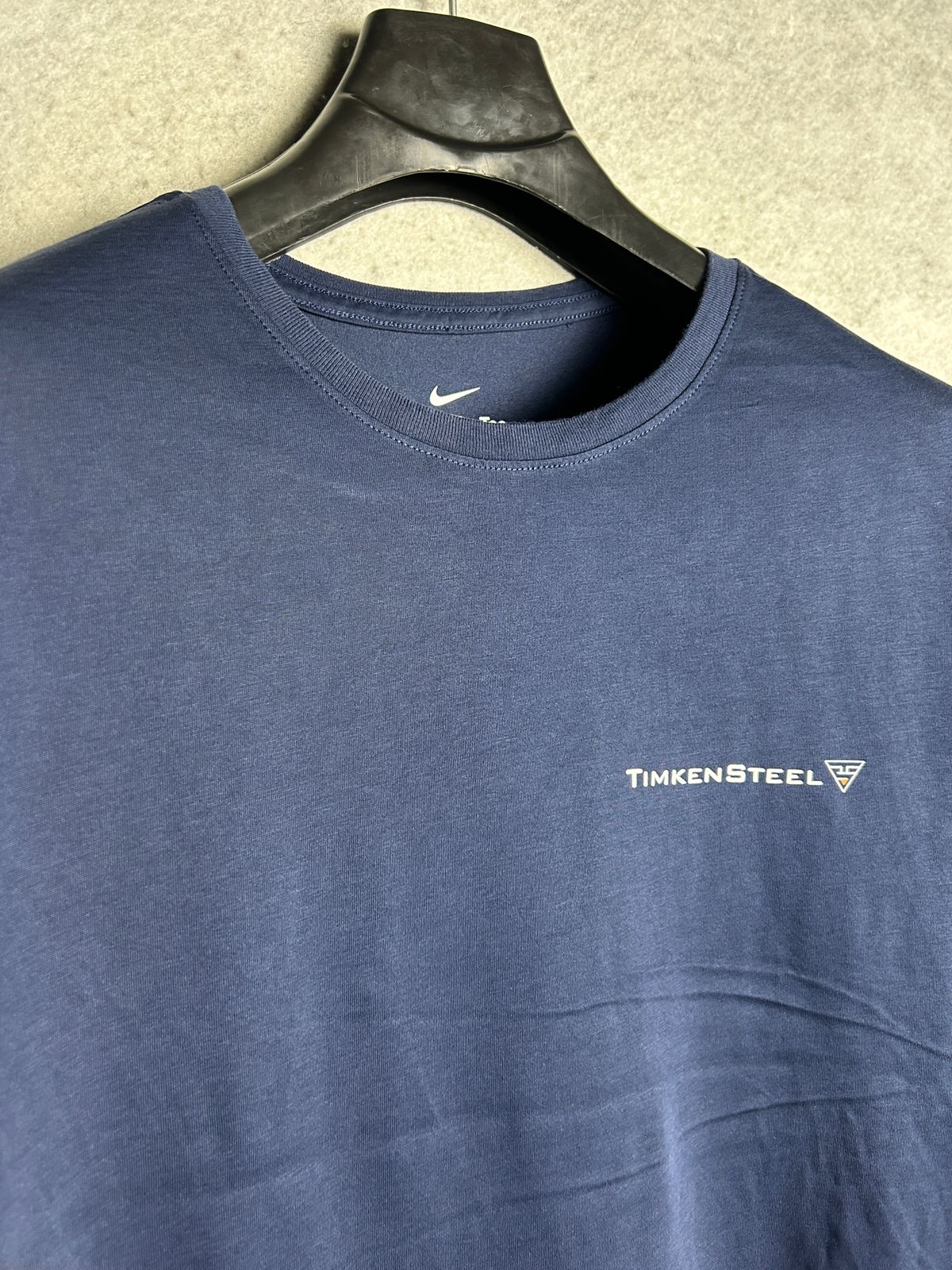 The Nike Tee Dri Fit Blue Round Neck - XL