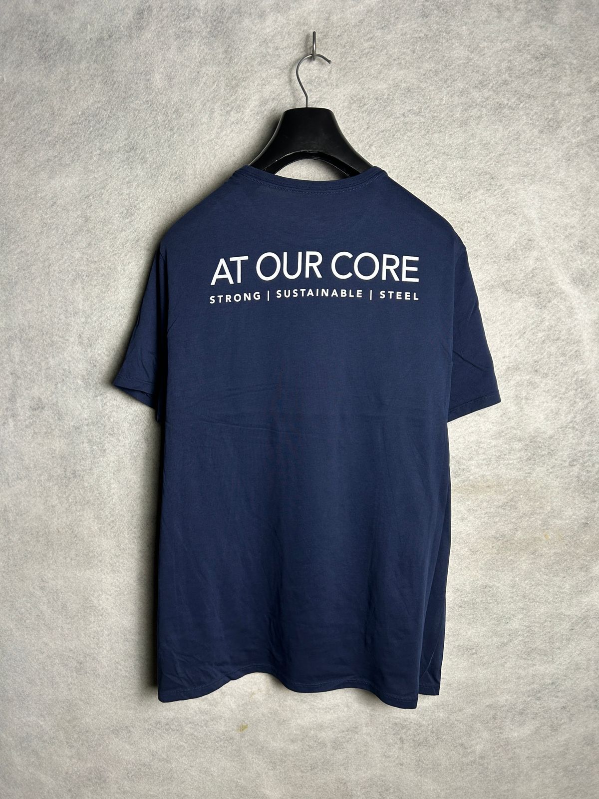 The Nike Tee Dri Fit Blue Round Neck - XL
