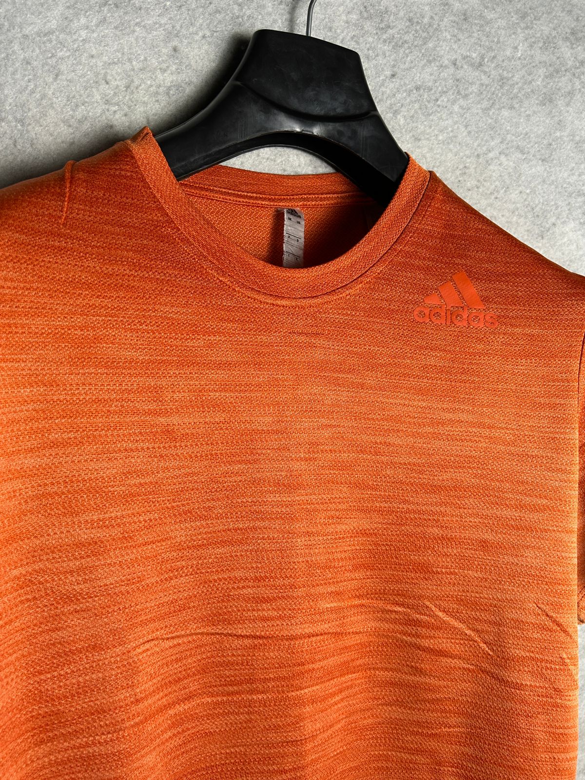 Adidas Orange Round Neck - Large