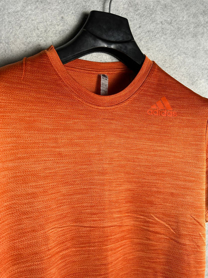 Adidas Orange Round Neck - Large