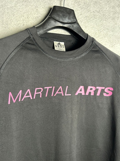 Adidas Martial Arts Big Logo Round Neck - Large