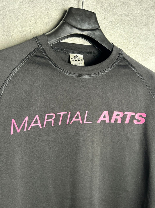 Adidas Martial Arts Big Logo Round Neck - Large