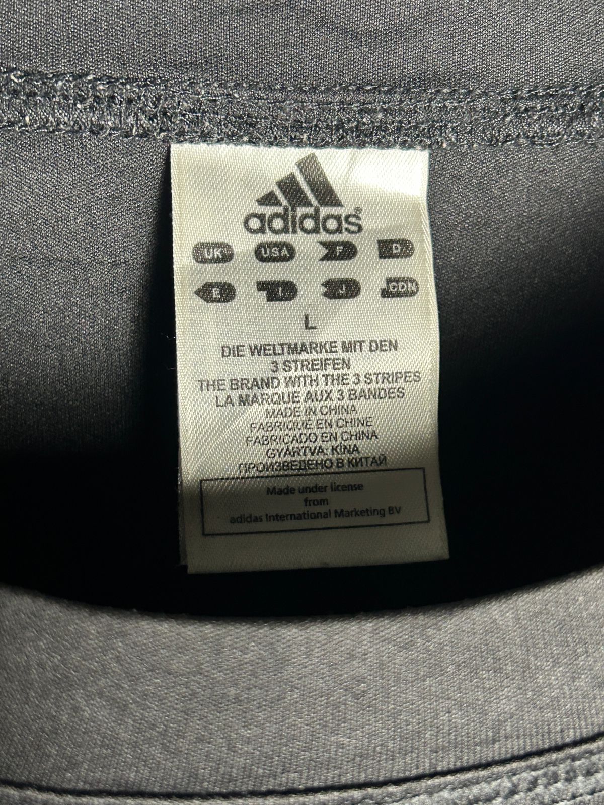 Adidas Martial Arts Big Logo Round Neck - Large