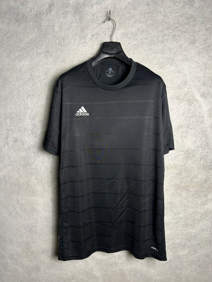 Adidas Aeroready Black Round Neck - Large