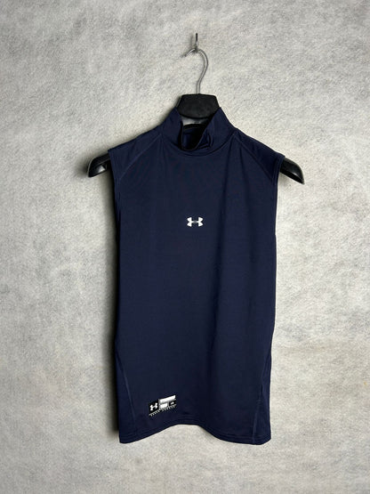 Under Armour Blue Mock Neck - LG