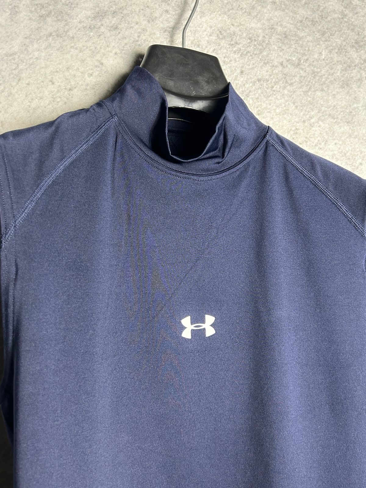 Under Armour Blue Mock Neck - LG