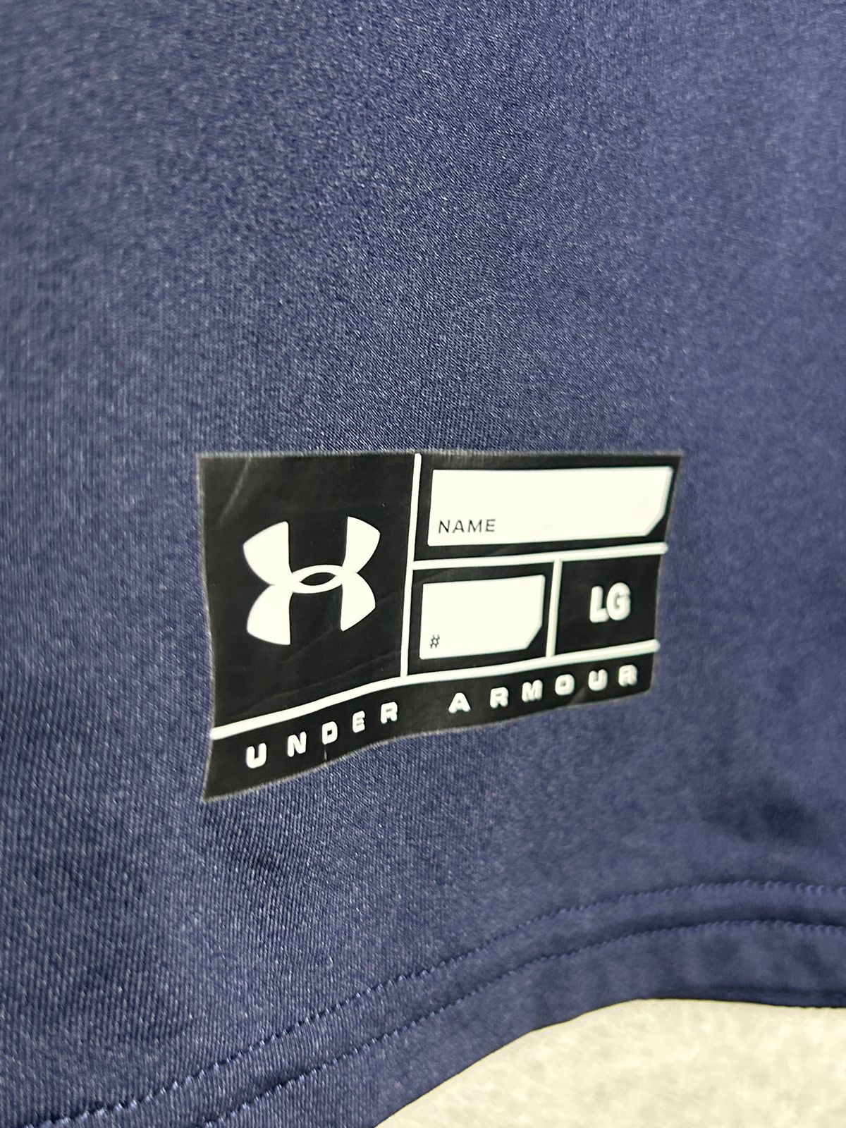 Under Armour Blue Mock Neck - LG