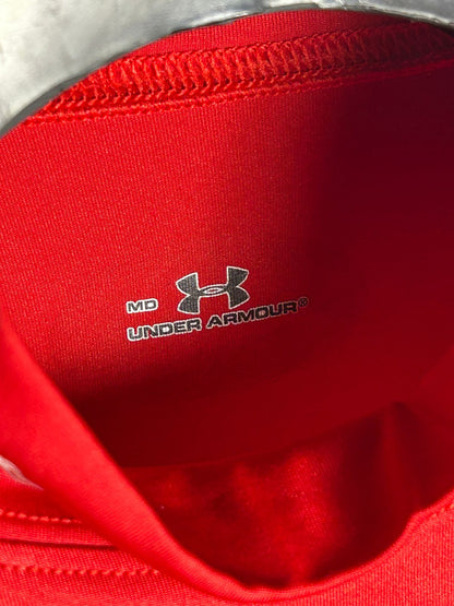Under Armour Red Mock Neck - Medium
